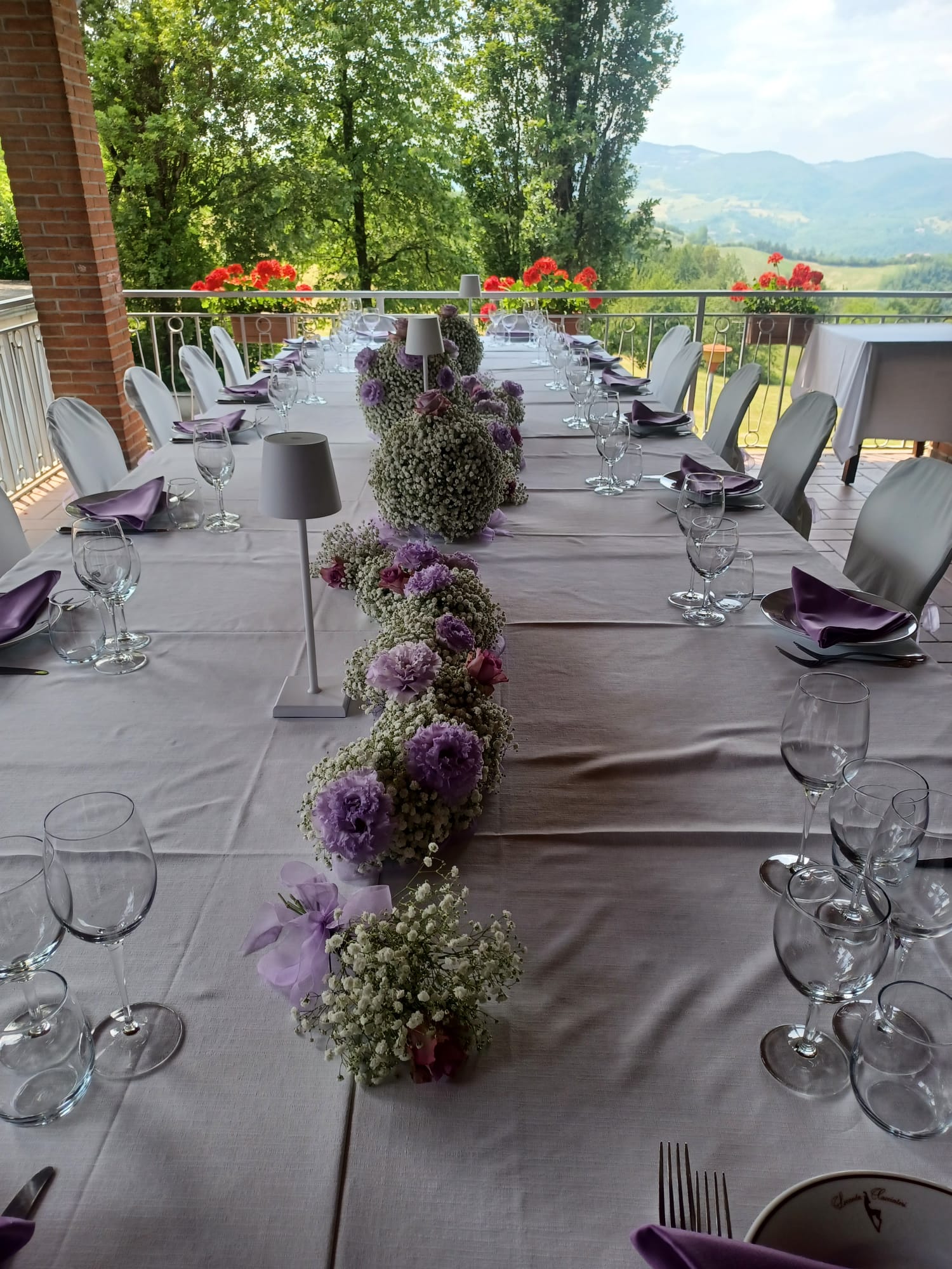 Allestimento floreale per eventi e cerimonie — I Fiori di Sara